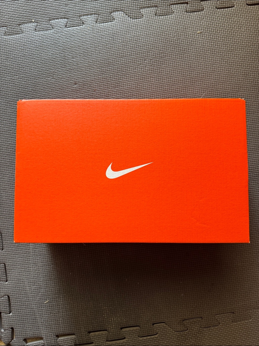 Nike Orange Box with White Swoosh